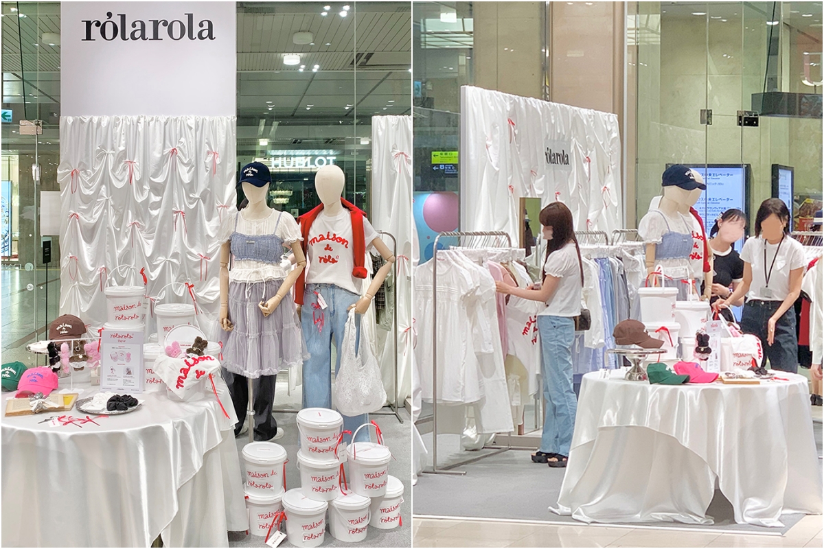 ‘글로벌 도약’ 로라로라, 오사카 다이마루 팝업스토어 성료 27-Image